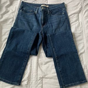 Straight leg jeans